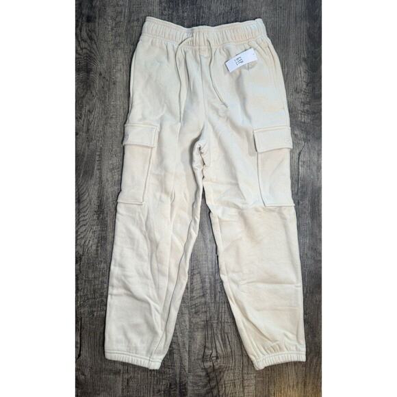 GAP Kids Soft Jogger Cargo Sweatpants (2) Pair Size M (8) Grey Ivory Girls Boys - Picture 9 of 10